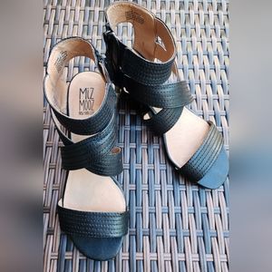 Miz Mooz black leather sandals